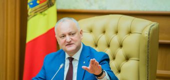 Dodon: Bine că avem o țară, un drapel, o istorie și o identitate a noastră – moldovenească