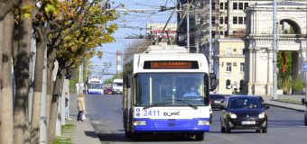 Va fi suplinit numărul de troleibuze și autobuze, astăzi, în Capitală