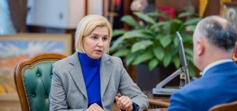 Igor Dodon a transmis un mesaj Irinei Vlah: „Astăzi, felicit cu o deosebită plăcere concetățenii noștri găgăuzi”