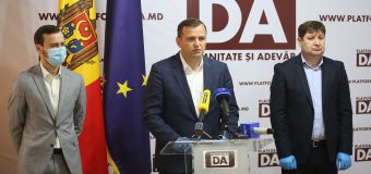 Platforma „DA” solicită reluarea ședințelor Parlamentului