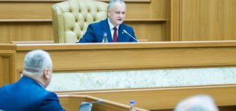 Dodon, după discuția cu membrii Grupului de Inițiativă pentru reforma constituțională: „Am convenit să continuăm dialogul”