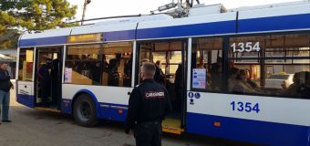 Transportul public municipal din Chișinău, troleibuze și autobuze, a revenit la regimul obișnuit