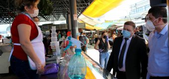 Conducerea ANSA – în inspecție la Piața Centrală din Chișinău