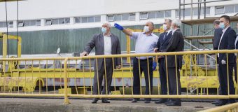 Pericol de inundație! Ion Chicu a mers la Nodul Hidroenergetic „Costești-Stânca”