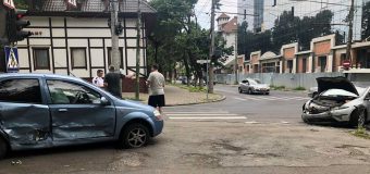 Zeci de accidente înregistrate în capitală în ultimele 72 de ore