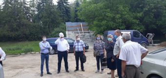 Echipa FISM, în vizită de monitorizare la șantierul de reparație a Liceului Teoretic „Alexandru Agapie” din satul Pepeni
