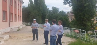 Echipa IP FISM a efectuat o vizită la șantierul de reparație a Liceului Teoretic „Mihai Eminescu” din or. Anenii Noi