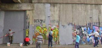 Consultări, transparență? O mișcare civică – indignată de decizia privind aplicarea unei picturi pe pereții de sub podul de la Telecentru!