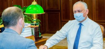 Dodon și Ceban au avut o discuție