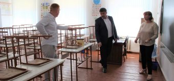 Directorul IP FISM a vizitat Liceul Teoretic ”M. Bârcă” din s. Mileștii Mici, inclus în lista beneficiarilor Proiectului de renovare