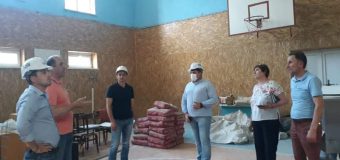 Echipa IP FISM a efectuat o vizită la șantierul de reparație a Liceului Teoretic „Alexandru cel Bun” din orașul Rezina