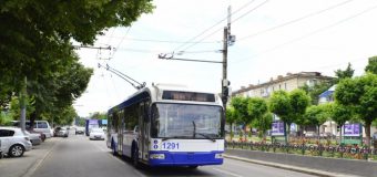 Transportul public din Chișinău va circula în regim obișnuit și în zilele de weekend