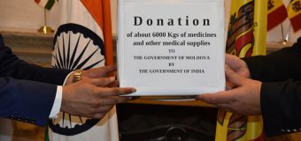 Guvernul Indiei a oferit o donației țării noastre în lupta cu COVID-19