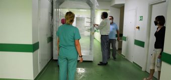 Prima poartă de dezinfectare anti-COVID a ajuns la medicii din RM