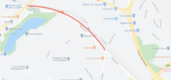 Trafic rutier suspendat pe str. Albişoara