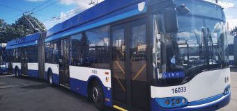 Sistemul de transport public din capitală va fi completat cu 25 de troleibuze