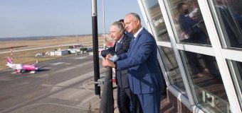 Președintele Dodon a vizitat Întreprinderea de Stat pentru Utilizarea Spațiului Aerian și Deservirea Traficului Aerian “MOLDATSA”