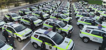 Poliția Națională a primit 52 de mașini noi