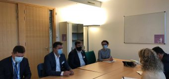 Președintele și secretarul CEC, în vizită de lucru la Strasbourg