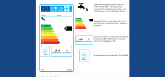 AEE: Instalațiile pentru încălzirea apei dețin o etichetă de produs ce furnizează informaţii despre clasa de eficienţă energetică, puterea de alimentare şi nivelul de zgomot