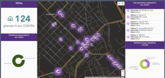 Harta digitală a gheretelor amplasate pe străzile municipiului Chișinău!