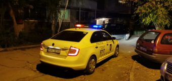 Un șofer în stare de ebrietate avansată a fost reținut pe o stradă din Chișinău