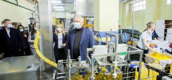 Igor Dodon, la S.A „Floarea Soarelui”: Ne mândrim că în Republica Moldova există astfel de companie