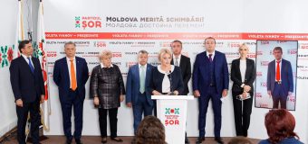 Violeta Ivanov și-a prezentat programul electoral. Ilan Șor: Vom transforma Moldova într-un mic Singapore