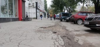 Trotuarele de pe 6 străzi principale din Chișinău vor fi renovate