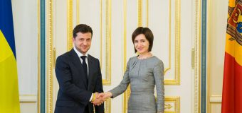 Maia Sandu a discutat la telefon cu Președintele Ucrainei
