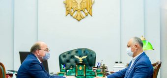 Dodon s-a văzut cu Ambasadorul Rusiei