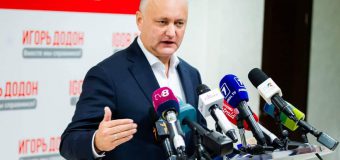 Igor Dodon: Suntem pregătiți pentru orice scenariu