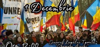 La 102 ani de la Marea Unire, unioniștii vor organiza un marș cu un tricolor imens de 102 metri