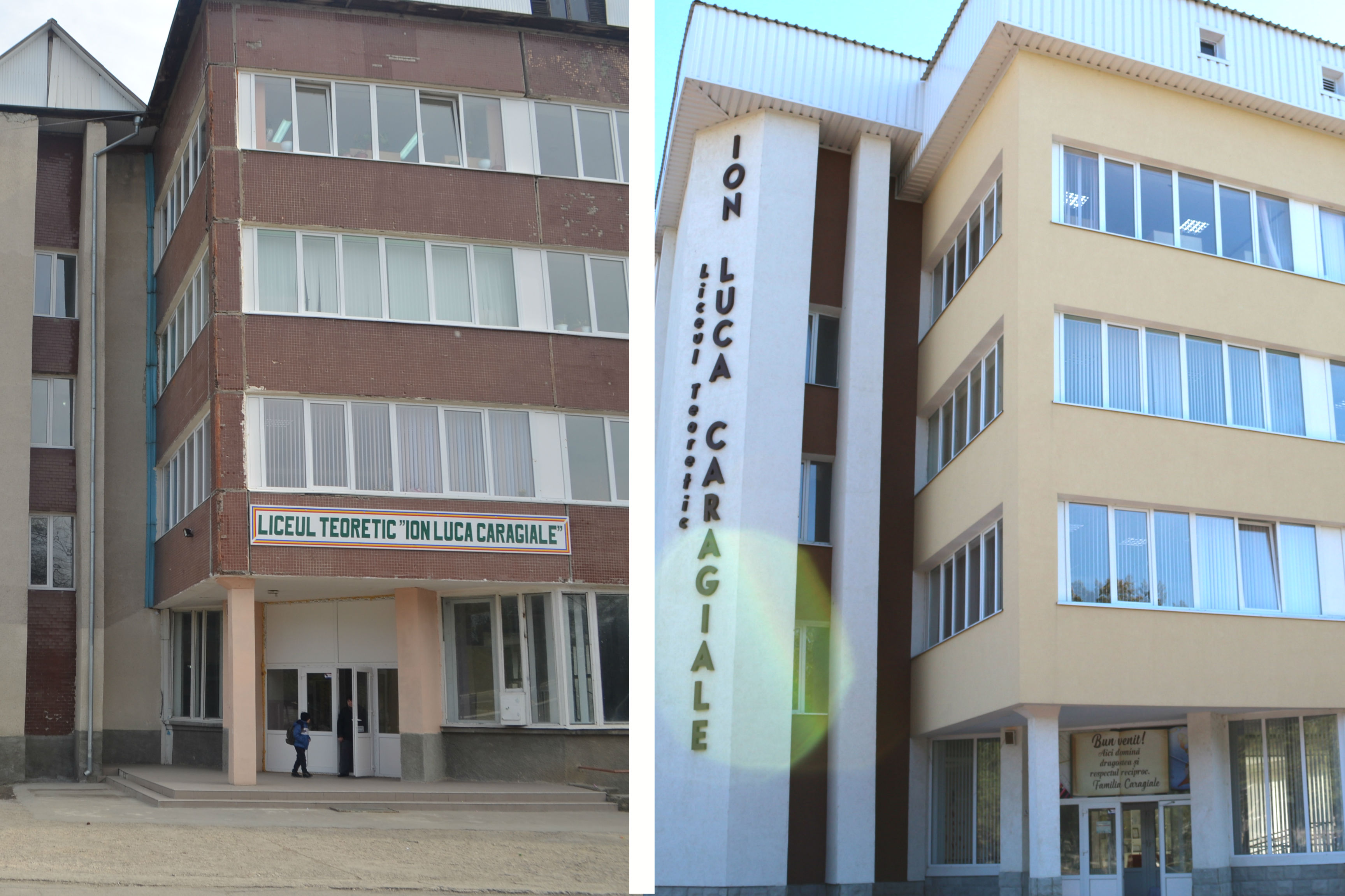 (FOTO) Tavanele erau gata să cadă, pereții se surpau… Un liceu din Orhei a fost renovat, în cadrul PRIM!