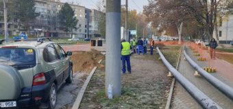Au început lucrările de reabilitare a străzii Ion Creangă din Capitală (FOTO)