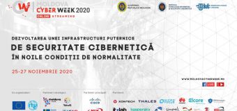 Securitatea cibernetică pe timp de pandemie – subiectul principal al discuțiilor la „Moldova Cyber Week 2020”