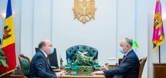Dodon a stabilit agenda vizitei sale la Moscova la o întrevedre cu Vasnețov