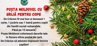 Poșta Moldovei lansează campania „Cu grijă pentru copii”