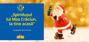Poșta Moldovei a lansat campania „Spiridușul lui Moș Crăciun, la tine acasă”