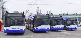 Primele 15 troleibuze cu parcurs achiziționate în anul curent au fost livrate Regiei Transport Electric Chișinău