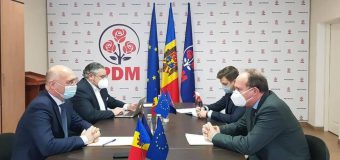 Conducerea PDM a avut o întrevedere cu Ambasadorul României la Chișinău