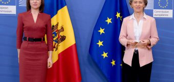 Maia Sandu s-a văzut cu Președinta Comisiei Europene