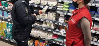 Amenzi în capitală pentru comercializarea bunurilor din plastic