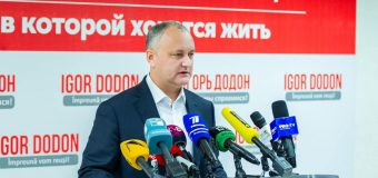 Dodon: Poziția PSRM rămâne neschimbată – decretul președintelui prin care a fost înaintat Igor Grosu la funcția de premier trebuie anulat