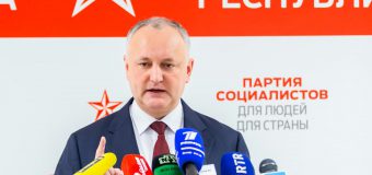 Igor Dodon a anunțat decizia finală a PSRM: „Doamna Gavriliță, fiți sigură că săptămâna viitoare…”