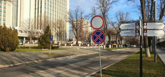 Circulația pe strada Sfatul Țării din capitală va fi redeschisă pentru toți participanții la trafic