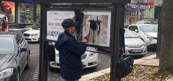 Persoana care a vandalizat expoziția de fotografii din Capitală – identificată. Iată ce riscă
