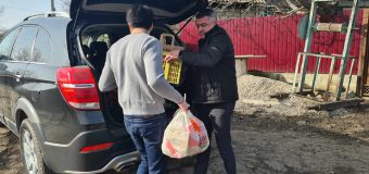 (FOTO) AIPA – alături de o familie din Orhei, care a rămas fără casă în urma unui incendiu