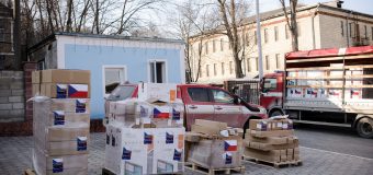 Țara noastră a primit un lot de echipamente de protecție din partea Guvernului Republicii Cehe