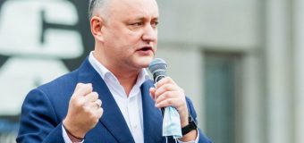 Dodon: Moldova rămâne în topul european cu cea mai mare inflație